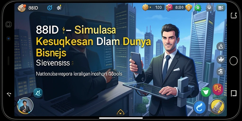 Tampilan gameplay menarik dari 88ID dengan elemen Tycoon yang seru.