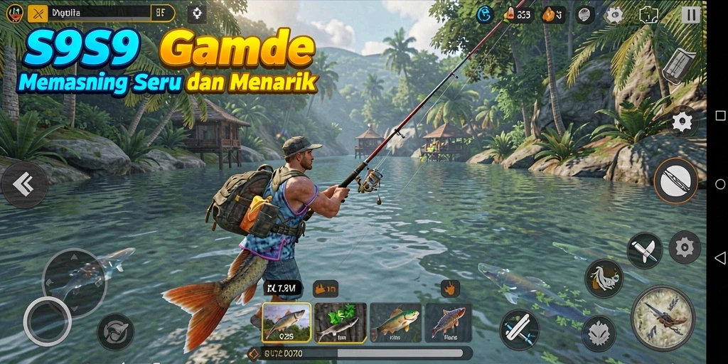 Tangkapan ikan yang mengesankan dalam gameplay S9S9.