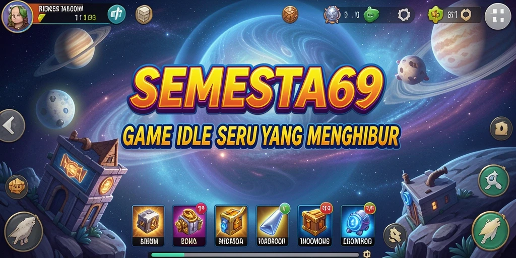 Tampilan screenshot gameplay <strong>SEMESTA69</strong> menunjukkan grafik yang menawan dan gameplay menarik.