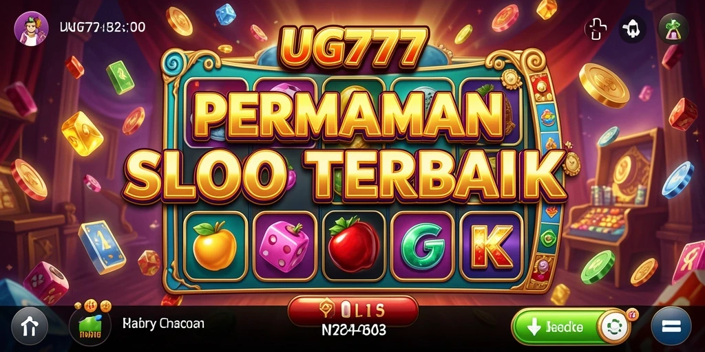 Tampilan gameplay Slot yang mendebarkan di UG777.
