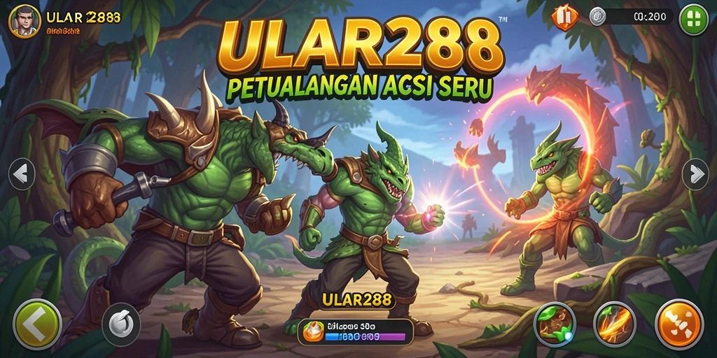 Tangkapan layar menarik dari gameplay ULAR288 yang penuh aksi.