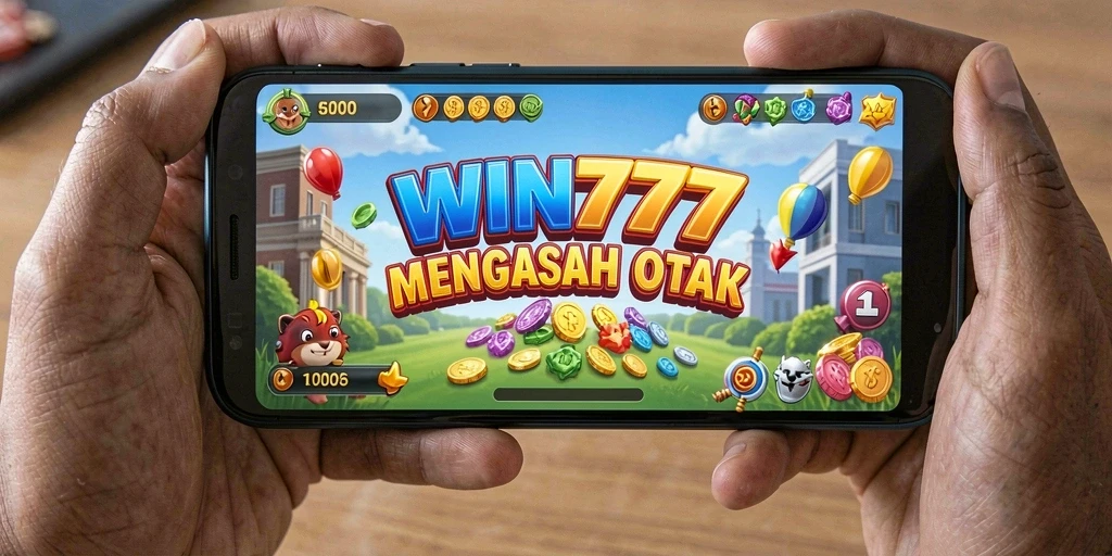 Tampilan menarik saat bermain WIN777 dengan gameplay Puzzle yang seru.
